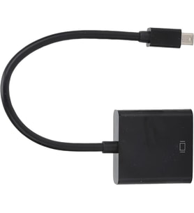 TAPLİN Mini DisplayPort - VGA Dönüştürücü PC Bilgisayar Için Taşınabilir Siyah TK-143