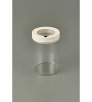 Lengo 1200 ml Mühürlü Vakumlu Borosilikat Cam Erzak Saklama Kavanozu (Şeffaf)