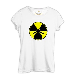 Vespa - Labs Beyaz Kadın Tshirt