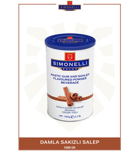Salep Damla Sakızlı 1000 gr Teneke SIMONELLI