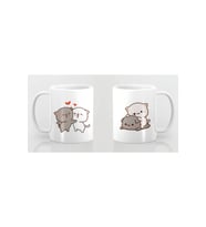 Mochi Cat Motto Sevgili Aşk Kupa