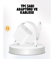 iPhone ve iPad Uyumlu 20W Güvenli USB-C Hızlı Şarj Adaptörü