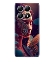 Xiaomi Redmi Note 14 Pro Plus Kılıf Boutique Baskılı Resimli Kelebek Kadın Pcode -075