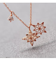 Monemel Rosegold Symbolica Yıldız  Kolye (Altın Kaplama) SEVGILIYE HEDIYE