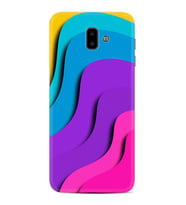 Samsung J6 Plus J7 Prime J7 Pro M20 Kılıf Desenli Silikon Renk Cümbüşü 1631
