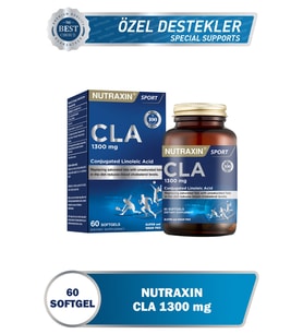 Nutraxin Tonalin Cla 1300 Mg 60 Soft Jel - Aspir Yağı