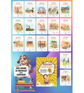 1.Sınıf Gülce Öykü Dizisi (Belirli Gün ve Haftalarla İlgili Hikayeler) 21 Kitap + Hızlı Okuma (Karışık)