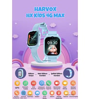 Çocuklar İçin 4G Akıllı Saat, Konum, Arama, Kamera, Video Özellikli