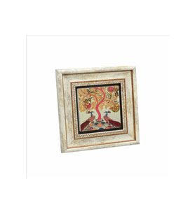 Tavus Kuşları Baskılı Taş Tablo 20x20