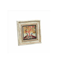 Tavus Kuşları Baskılı Taş Tablo 20x20