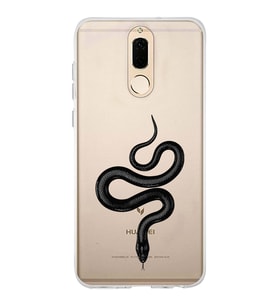 Huawei Mate 10 Lite Uyumlu Baskılı Yumuşak Silikon Şeffaf Telefon Kılıfı
