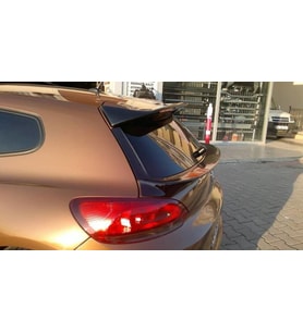 Volkswagen Scirocco Uyumlu Makyajsız İnce Spoiler (Fiber) (Renksiz)