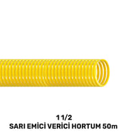 SGS4359 1 1/2 Sarı Emici Verici Hortum 50 Metre