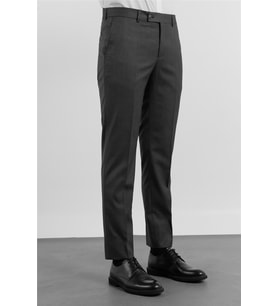 Kahverengi - Bej Yan Cep Kendinden Desenli Comfort Fit Classic Pantolon 1003255177