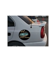 HYUNDAİ ACCENT 1 YUMURTA KASA IŞIKLI BAGAJ SPOYLER FİBERGLASS BOYASIZ
