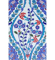 Armada Çini 25x40 Cm SP 418 Göbekli Kütahya İznik Çini Seramik Karo