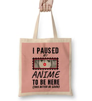 Sarcasm Funny Anime And Manga Otaku Lover Gift Bez Çanta Uzun Saplı