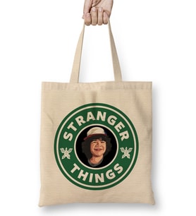Stranger Things Dustin Coffee Bez Çanta Uzun Saplı