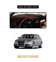 AUDI A6 (2005-2011) TORPİDO KORUMA HALISI SİYAH KENAR