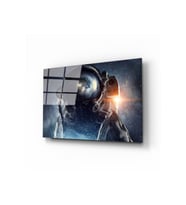 Miyrem Glasses Collection -A1^#  Astronot Cam Tablo (Çok Renkli)
