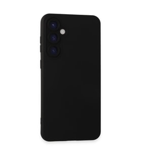 Samsung Galaxy S24 Plus Kılıf Nano İçi Kadife Silikon - Siyah