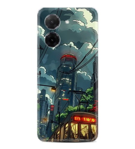 Xiaomi Redmi A5 4G Kılıf Boutique Baskılı Resimli Train Pcode -049