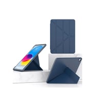 9.7 Inç 2018 6. Nesil Kılıf Kalem Bölmeli Tri Folding Smart Katlanabilir Standlı 360 Tam Koruma