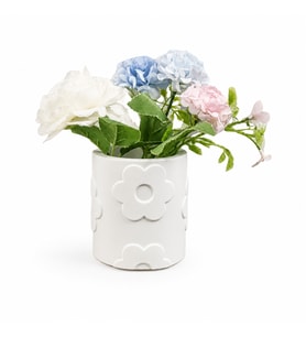Dekoratif Çiçek Desenli Silikon Kalıp 7.6 Cm