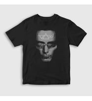 Presmono Unisex Çocuk Siyah Gitarist Hediye Steve Vai T-Shirt 548638tt