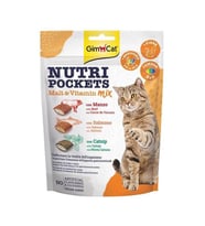 GimCat Nutripockets Kedi Ödülü Malt&Multivitamin 150Gr