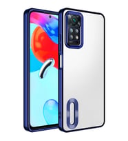 Xiaomi Redmi Note 11 Pro 5G Uyumlu Kılıf Kamera Korumalı Logo Gösteren Zore Omega Kapak