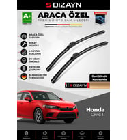 Honda Civic 11 Ön Cam Silecek Seti 2021 Üzeri Premium Araca Özel 60-48 Cm A+ Kalite