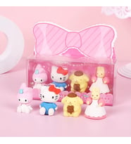 Sanrio Karakteri Silgi Seti 4 Parça Model 2
