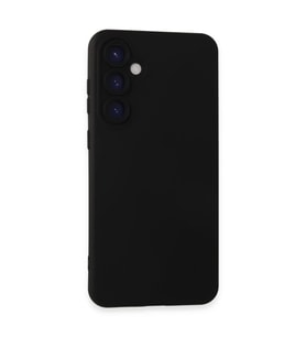 Samsung Galaxy S24 Kılıf Nano içi Kadife Silikon - Siyah
