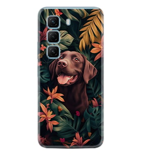 Infinix Hot 50 Pro 4G - Hot 50 4G Kılıf Boutique Baskılı Resimli Köpekçik Pcode -021