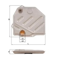 MAHLE HX46 Sanziman Filtresi A1262770295