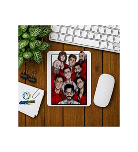 La Casa Da Papel Baskılı Oyuncu Mousepad 0174