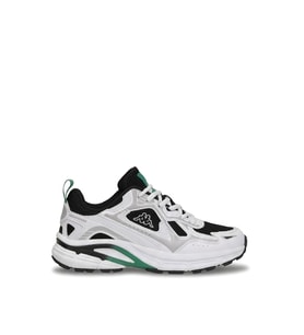 Kappa KP-1017Z Porto Riko Kadın Klasik Sneaker Beyaz - Siyah