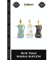 Özel Üretim Dekoratif Aksesuarlı Ev Otantik Hediye İbrik Tütsü Brülörü ALK1234