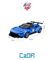 Cada Maserati GT2 1:24 C55031W (240 Parça) Oyuncak Yapım Seti Blok