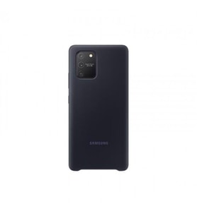 Galaxy S10 Lite ile Uyumlu Silikon Kılıf Siyah EF-PG770TBEGWW