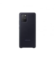 Galaxy S10 Lite ile Uyumlu Silikon Kılıf Siyah EF-PG770TBEGWW
