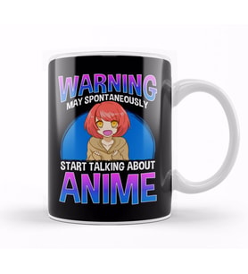 Warning May Start Talking About Anime Kawaii Girl Kupa Bardak Porselen