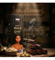 Darshan Black Gold (Siyah Altın) Çubuk Tütsü (20'li Paket) - Mistik ve Yoğun