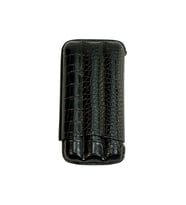 Cohiba Siyah Üçlü Deri Puro Kılıfı