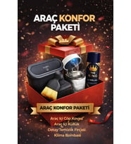Oto Aksesuar Torpido Sürüş 4'lü Hijyen ve Konfor Paketi - Özel Hediyelik Set