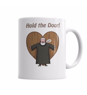 Hold my door hodor    Kupa  Bardak Porselen