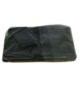 Naksan Battal Boy Atlet Geri Dönüşüm Granül Çanta Poşet 65X35 Cm Kalın Siyah 1000 Gr 1 Paket