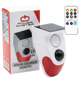 PowerMaster PM-26240 Solar Sesli Işıklı Alarm Sistemi