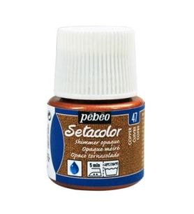 Pebeo Setacolor Shimmer (Pırıltılı) Opak Kumaş Boyası 47 COPPER 